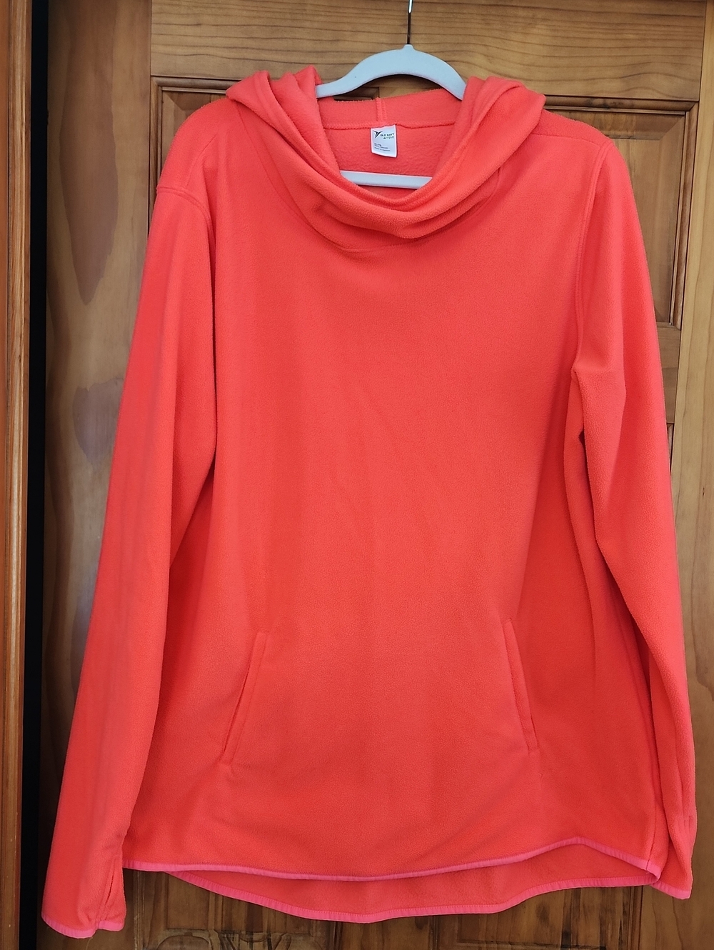 Womens, Old Navy Active Bright Coral Pullover, Sz. XL Tall